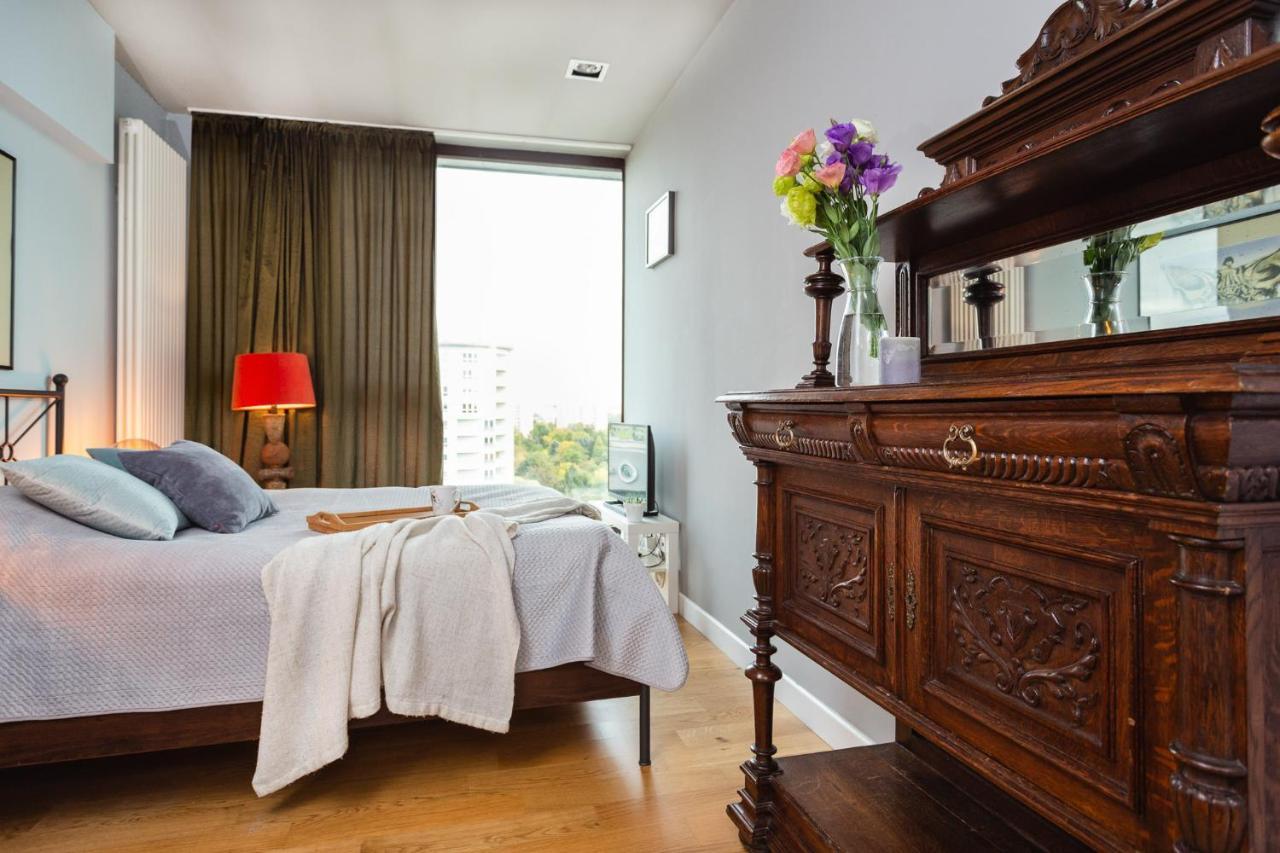 Apartament Triton Park ワルシャワ エクステリア 写真